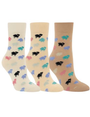 Chaussettes en bambou sans élastique - Lot de 3 paires 2