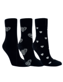 Chaussettes en bambou sans élastique - Lot de 3 paires