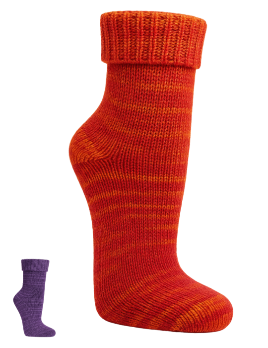 Chaussettes "styles Scandinaves" en laine