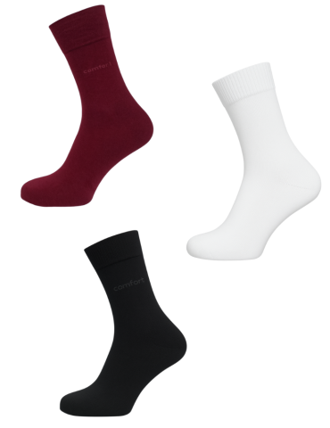 Chaussettes en coton sans élastique - Lot de 2 paires 2