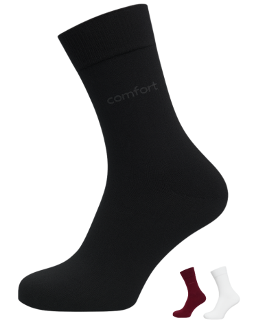 Chaussettes en coton sans élastique - Lot de 2 paires