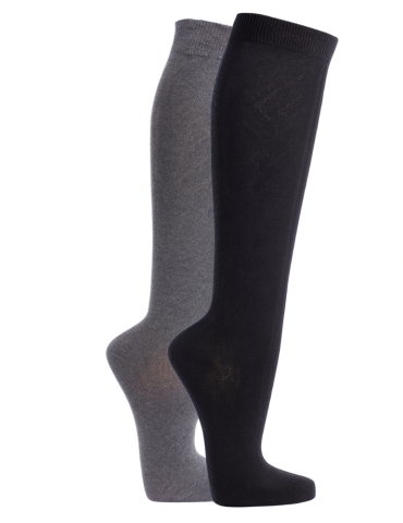 Mi-bas en coton - Lot de 2 paires 2