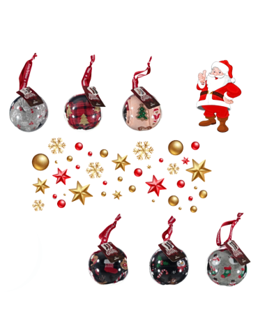 Boule de Noël - 2 paires