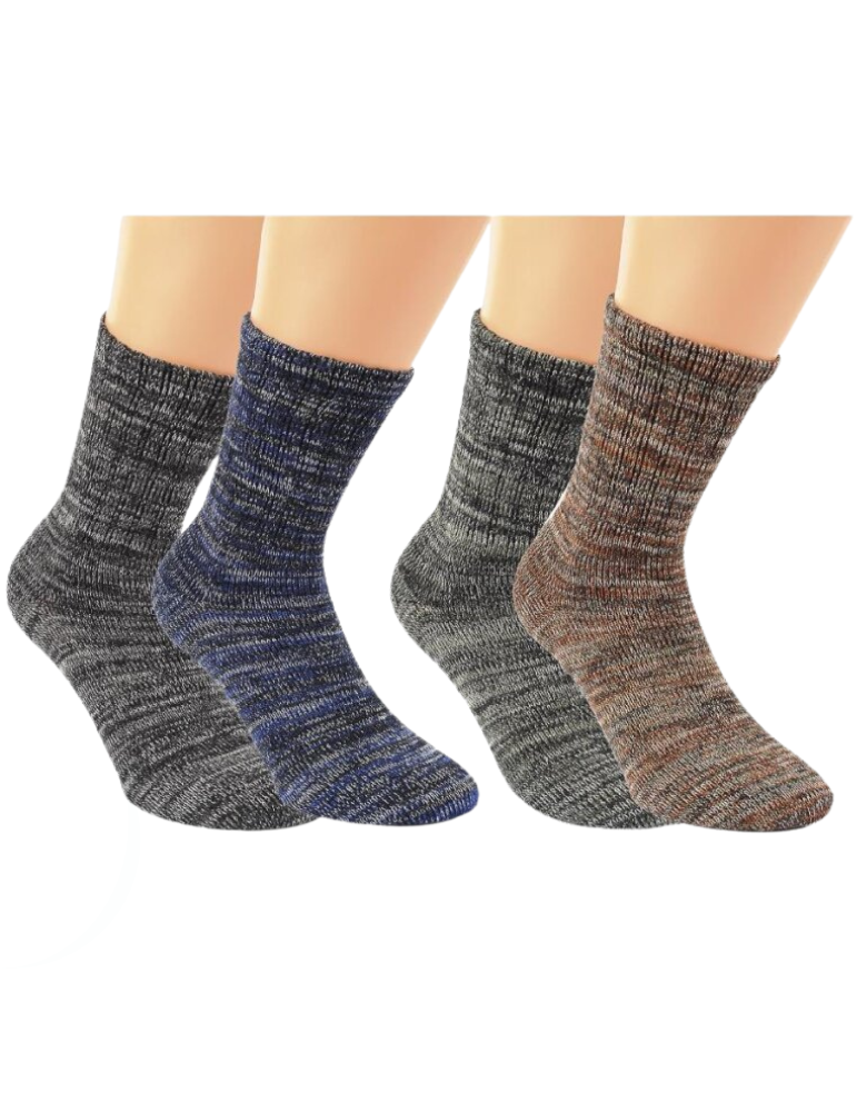 Chaussettes bambou hiver - Lot de 2 paires