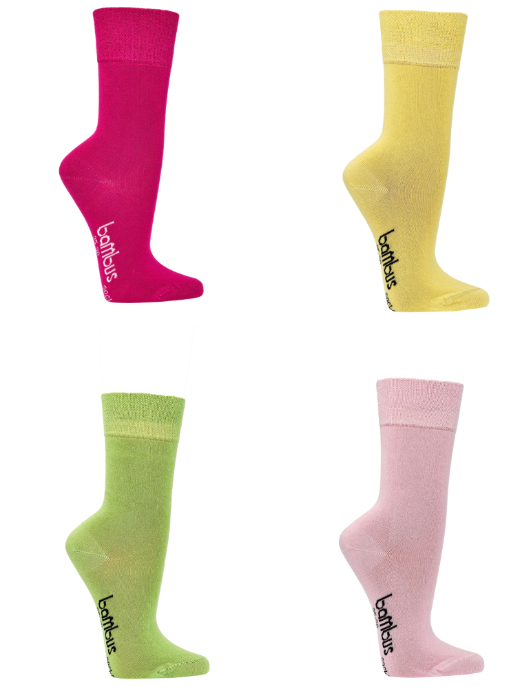 Chaussettes en bambou sans élastique