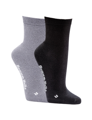 2 paires de mi-chaussettes spécialement pour diabétique 2