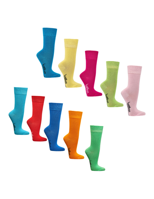 Chaussettes en bambou sans élastique - Lot de 3 paires