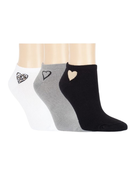 Chaussettes invisibles en bambou - Lot de 3 paires