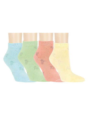 Socquettes courtes en bambou - Lot de 3 paires