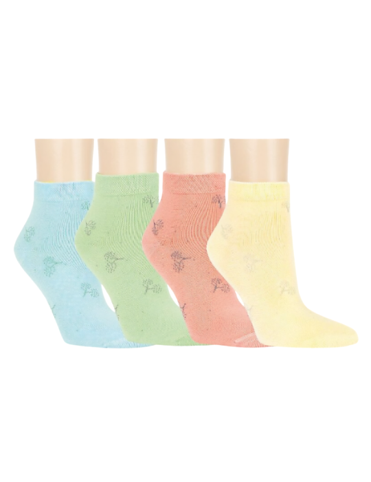 Socquettes courtes en bambou - Lot de 3 paires