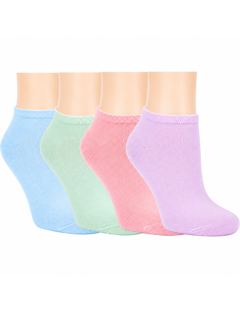 Chaussettes invisibles en bambou - Lot de 3 paires