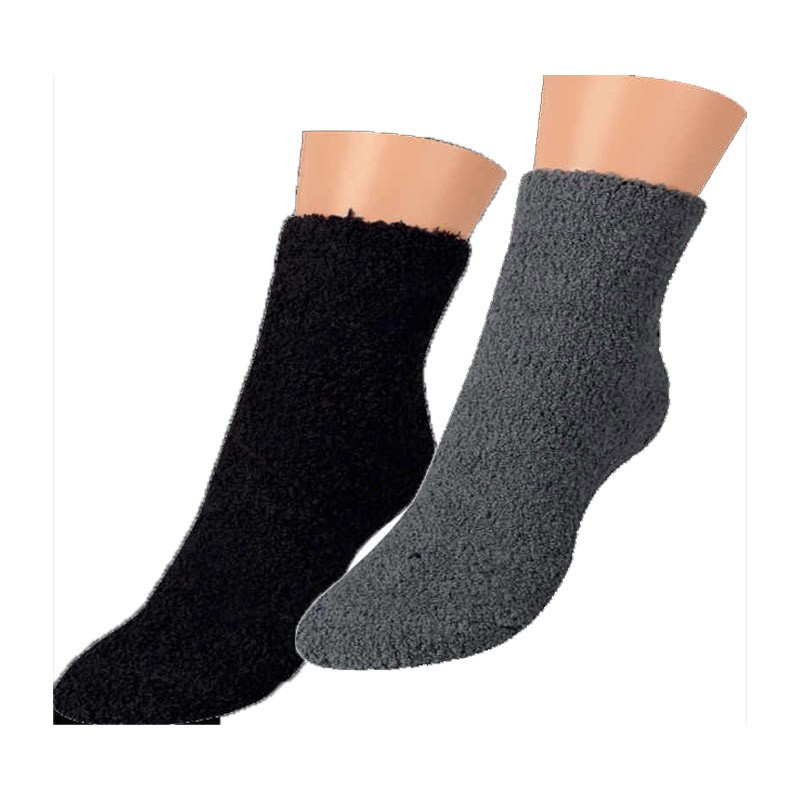 Lot de 2 paires de chaussettes antidérapante