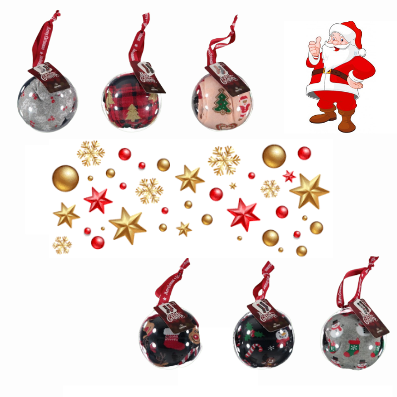 Boule de Noël - 2 paires