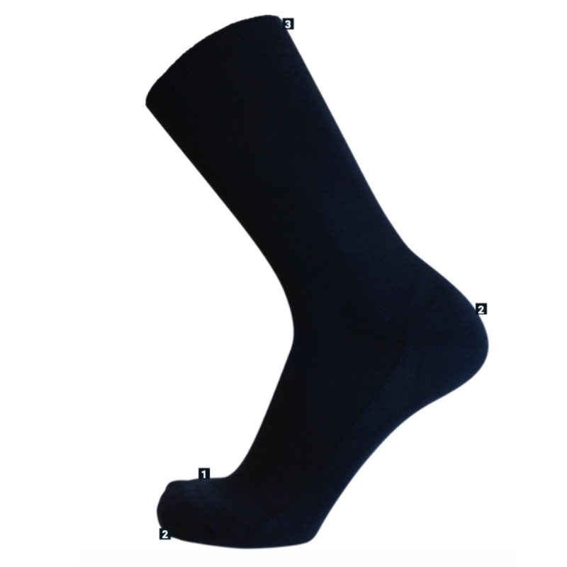 Acheter Chaussettes hautes sans couture pour filles, uniforme