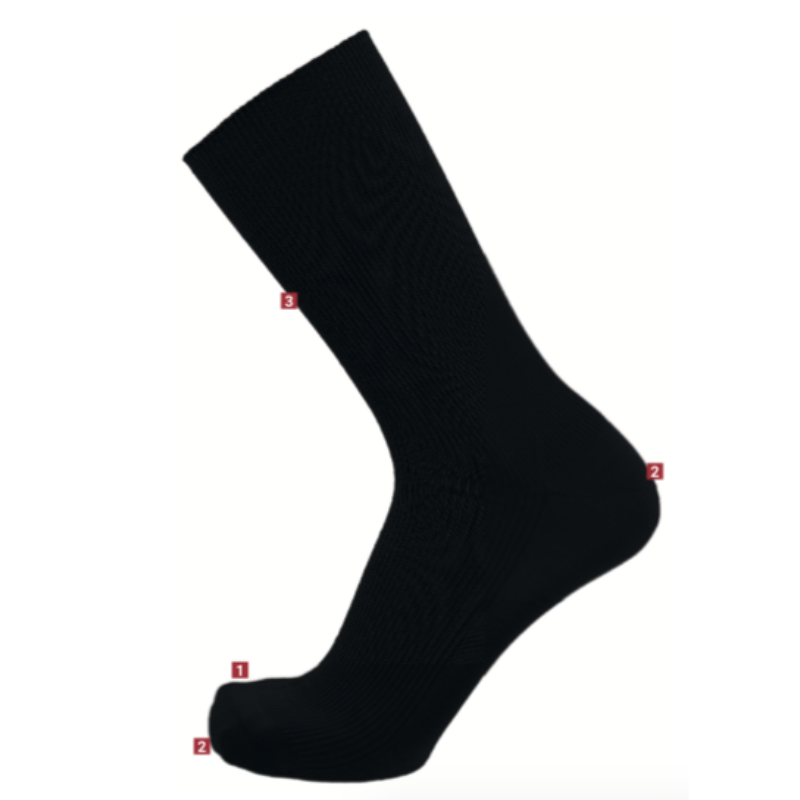 Chaussettes blanches homme en fil d'Écosse léger - Mazarin – Mes